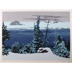 Deborah Clearman, East of Black Butte, Serigraph