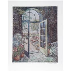 William Collier, Open Door (Spring), Lithograph