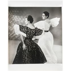 Louise Dahl-Wolfe, Two Models in Lace Dresses, Gelatin Silver Print