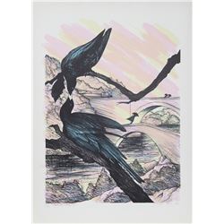 Susan Hall, Black Beauty, Lithograph