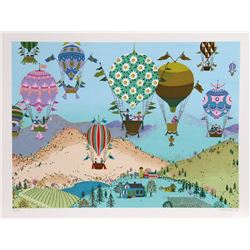 Jack Hofflander, Spring Balloons, Serigraph