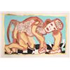 Image 1 : Roberto Juarez, Bellhop, Silkscreen and Woodcut