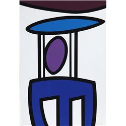 Michael Knigin,  from 10/10 Printmakers Portfolio, Silkscreen
