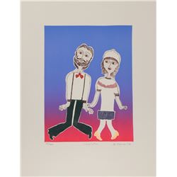 Mireille Kramer, Charleston, Etching, Signed, Titled and Numbered in Pencil