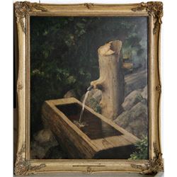 Harry Lane, The Spring, Oil on Board, signed