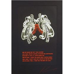 Les Levine, Diamond Brooch Series 2, Color Etching