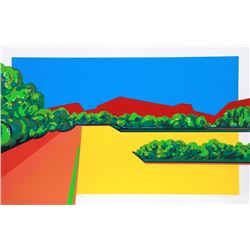 Joan Melnick, Monhonk, State 2, Serigraph