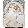 Image 1 : Alphonse Mucha, Lovely Protector, Lithograph Poster