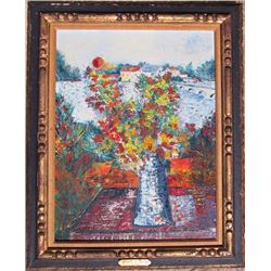 David Nemerov, Breath of Spring, Oil on Canvas, Signed