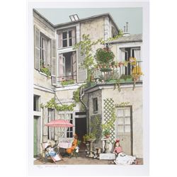 Denis Paul Noyer, Les Vacances, Lithograph