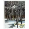 Image 1 : Robert Peak, Early Spring Forest (Chris Evert-Lloyd) from Spirit of Sports, Lithograph