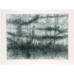 Gabor Peterdi, The Reef, Etching