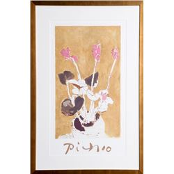 Pablo Picasso, Les Cyclamens, 22-E-k, Lithograph