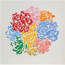 Nadine Prado, Flower Bouquet, Serigraph