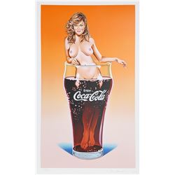 Mel Ramos, Lola Cola #5 (Drew Barrymore), Lithograph