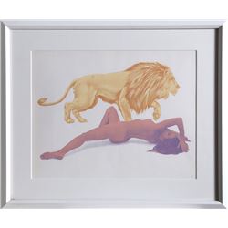 Mel Ramos, Leo, Serigraph