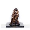 Image 1 : Auguste Rodin, The Kiss, Bronze Sculpture