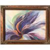 Image 1 : Gloria Rosenthal,  - Purple Abstract, Oil on Canvas