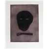 Image 1 : Fritz Scholder, The Mask of the Artist, Etching with Aquatint