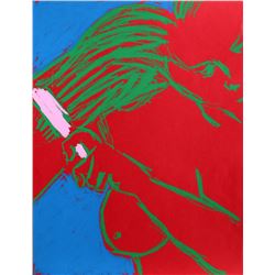 George Segal, Woman Brushing Her Hair from New York Ten Portfolio, Serigraph