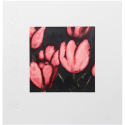 Donald Sultan, Tulips, Silkscreen