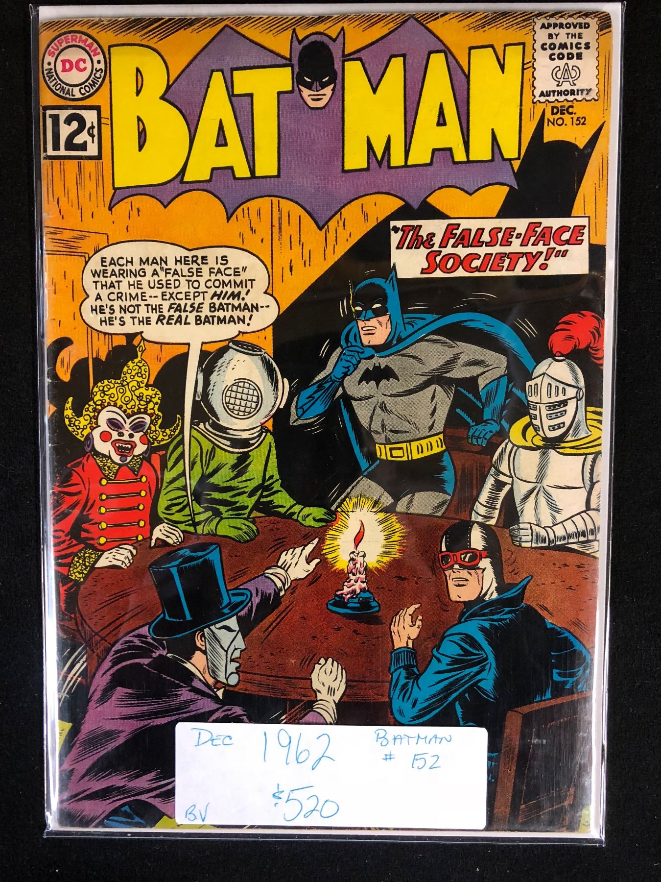 Batman Issue 152 1962 BATMAN #152 (DC COMICS)
