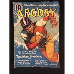 Argosy Weekly Judson Philips Football Novel