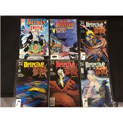 BATMAN DETECTIVE COMIC BOOK LOT