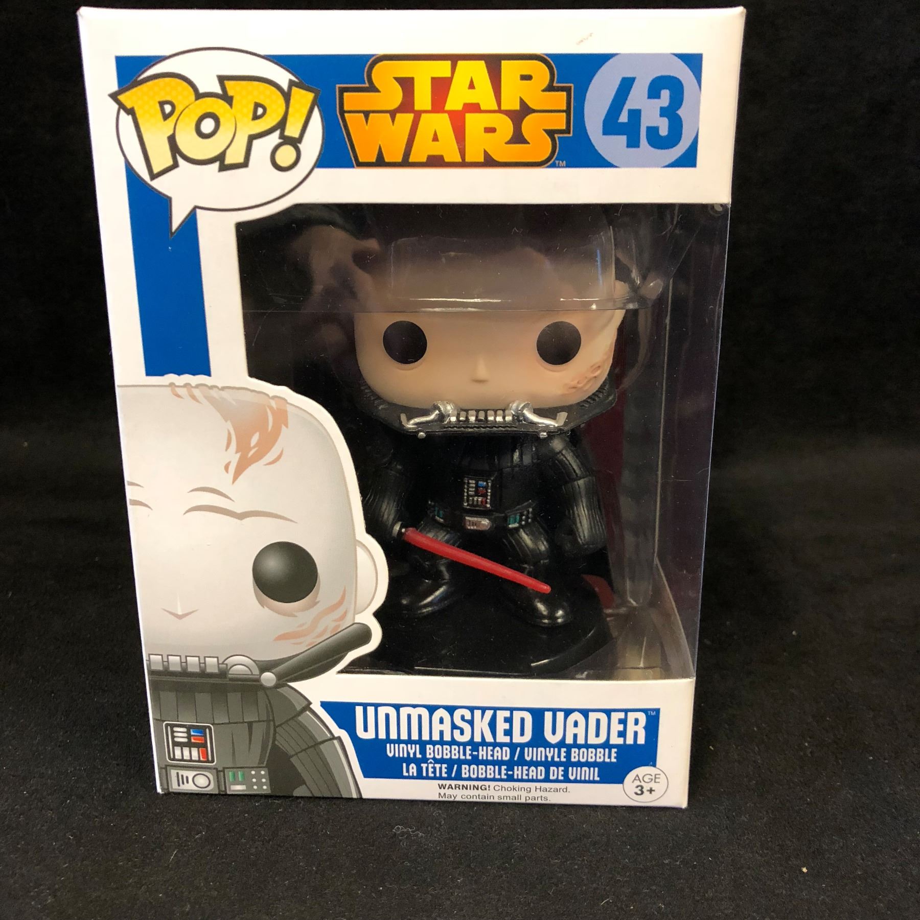 unmasked darth vader pop