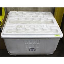 AERO TOTE PLASTIC TUB 42" X 37" X 23"