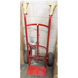 RED DOLLY WITH SOFT TIRES