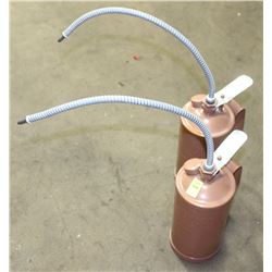 LOT OF TWO 1 QUART OIL CANS