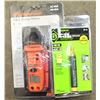 Image 1 : 400 AMP CLAMP METER AND 2 LOW VOLTAGE DETECTORS