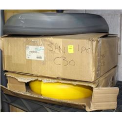 LOT OF 3 RUBBER DOORWAY CHANNELS FOR ELECTRICAL