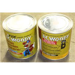 P.C. WOODY 2 PART WOOD REPAIR EPOXY 96OZ. CANS