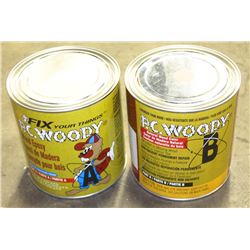 P.C. WOODY 2 PART WOOD REPAIR EPOXY 96OZ. CANS
