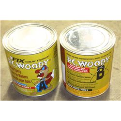 P.C. WOODY 2 PART WOOD REPAIR EPOXY 96OZ. CANS