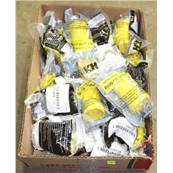 BOX OF FLIP SEAL ELECTRIC WIRING PLUGS