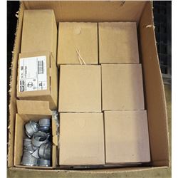18 BOXES OF 1-1/4" CONDUIT NIPPLES