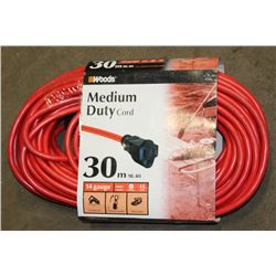 WOODS 30 METER MEDIUM DUTY EXTENSION CORD