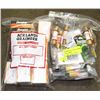 Image 1 : 2 BAGS OF ASSORTED BATTERIES, FUSES AND MORE