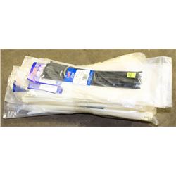 BUNDLE OF LARGE ASSORTED ZIP TIES