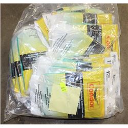 BAG OF CHEMICAL RESISTANT LINED NYLON GLOVES