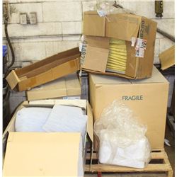 PALLET OF VARIOUS FURNACE/AIR CONDITIONING FILTERS
