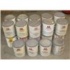 Image 1 : 24 CANS OF ASSORTED JONES-BLAIR ENAMEL PAINTS