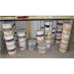 30 PAILS OF CLOVERDALE INDUSTRIAL ENAMEL COATINGS
