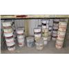 Image 1 : 30 PAILS OF CLOVERDALE INDUSTRIAL ENAMEL COATINGS