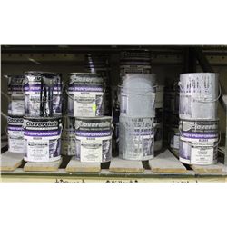 3 PAILS AND 20 CANS OF CLOVERDALE HEAT RESISTANT