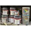 Image 1 : 21 CANS OF ASSORTED CLOVERDALE ENAMEL PAINTS