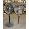 Image 1 : LOT OF 2 AIR KING 24" FLOOR FANS